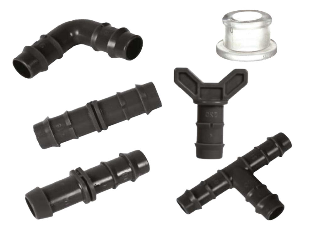 Round Drip Irrigation Pipes Fittings