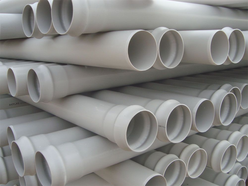 PVC Clean Water Pipes and PVC Gaskets 